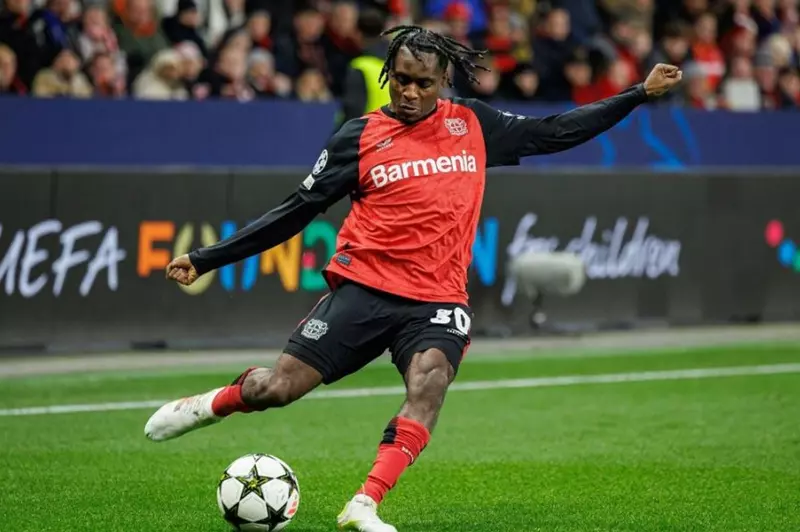 جيريمي فريمبونج لاعب باير ليفركوزن